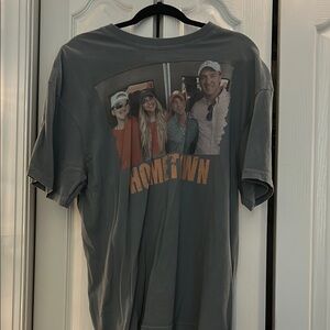 Gray Graphic T-Shirt- Hometown- Wallen, Ballerini, Chesney, Manning- Knoxville